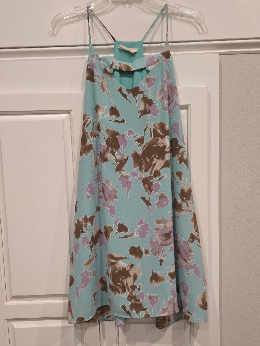 Peach Love California Floral Midi Dress